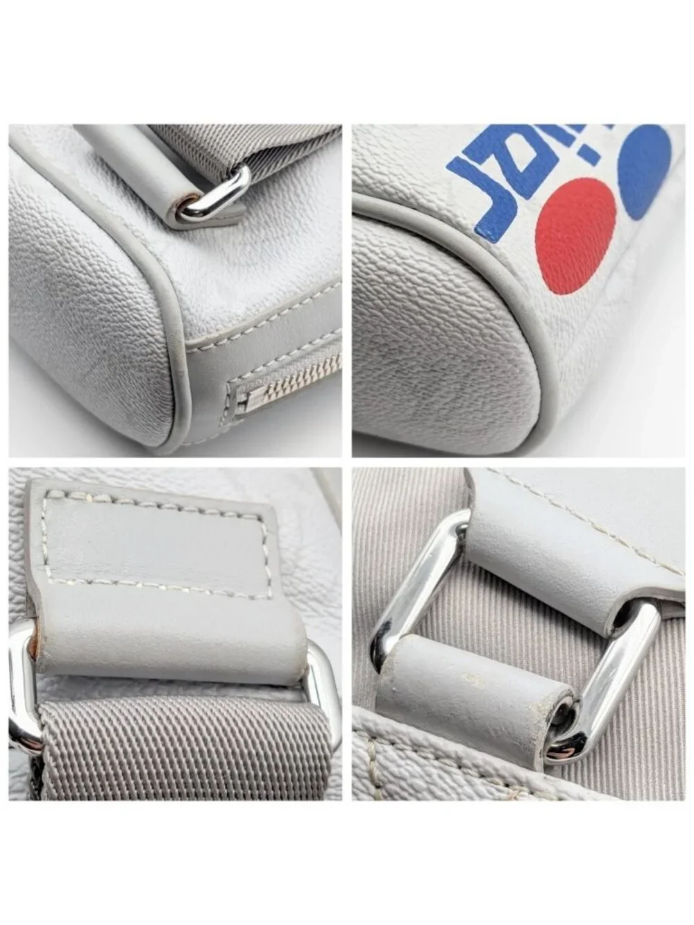 Louis Vuitton Chalk Sling Bag Monogram White Logo